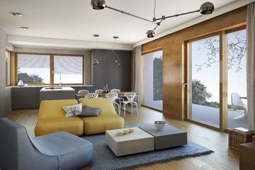 Projekt domu Trendsetter 2 - parterowy dom o powierzchni 126,40 m², dach dwuspadowy - ujęcie 3