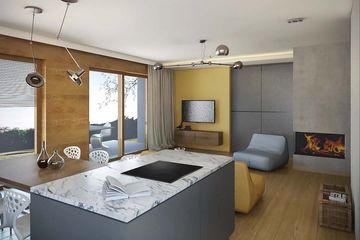 Projekt domu Trendsetter 2 - parterowy dom o powierzchni 126,40 m², dach dwuspadowy - ujęcie 4
