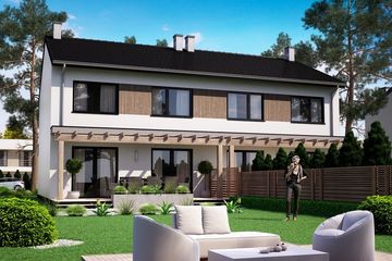  Projekt domu KA124 (PKT1143) - projekt domu z pełnym piętrem - Zdjęcie 2