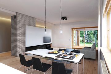  Projekt domu E-182a (WAX1161) - projekt domu parterowego - Zdjęcie 3