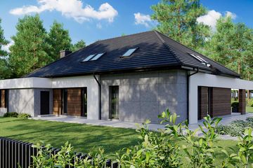  Projekt domu HomeKoncept 26 wariant 12 (KRX1122) - projekt domu parterowego - Zdjęcie 7