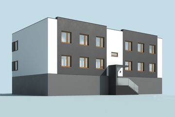  Projekt budynku wielorodzinnego San Pedro - budynek wielorodzinny (SLN2685) - projekt budynku wielokondygnacyjne - Zdjęcie 3