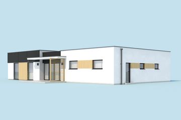  Projekt domu Santa Rosa 2 podpiwniczenie (SLN2689) - projekt domu parterowego - Zdjęcie 3