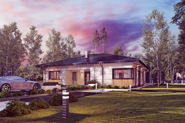  Projekt domu Sej-pro 049 energo (ELW1026) - projekt domu parterowego - Zdjęcie 4