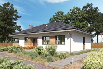  Projekt domu Lena Rex (1687) (KRD2837) - projekt domu parterowego - Zdjęcie 1