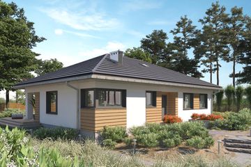  Projekt domu Lena Rex (1687) (KRD2837) - projekt domu parterowego - Zdjęcie 5