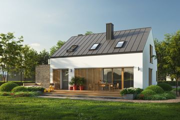  Projekt domu Eco 37 (WOZ1043) - projekt domu parterowego z poddaszem - Zdjęcie 4