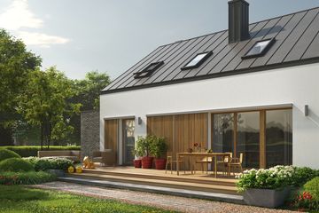  Projekt domu Eco 37 (WOZ1043) - projekt domu parterowego z poddaszem - Zdjęcie 6