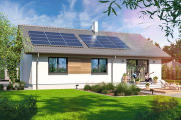  Projekt domu Tebe 3 (WOE1155) - projekt domu parterowego - Zdjęcie 4