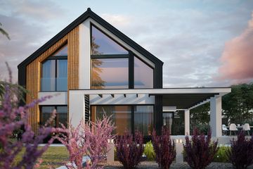  Projekt domu Senimona 4z (KKF1022) - projekt domu parterowego z poddaszem - Zdjęcie 3