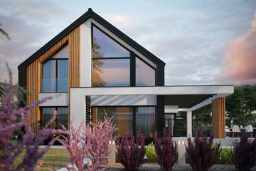  Projekt domu Senimona 3 (KKF1023) - projekt domu parterowego z poddaszem - Zdjęcie 1