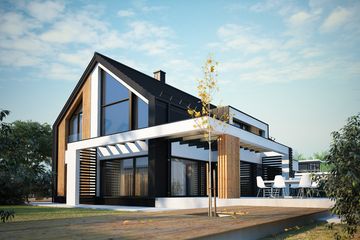  Projekt domu Senimona 3 (KKF1023) - projekt domu parterowego z poddaszem - Zdjęcie 3