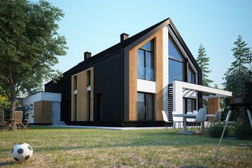  Projekt domu Senimona 3 (KKF1023) - projekt domu parterowego z poddaszem - Zdjęcie 4