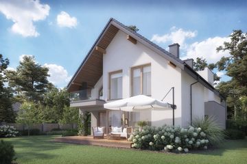  Projekt domu DomStudio 09 (KCD1011) - projekt domu parterowego z poddaszem - Zdjęcie 4