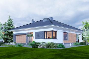  Projekt domu Domidea 3 w2 (WAC1104) - projekt domu parterowego - Zdjęcie 6