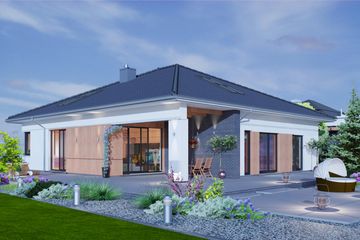  Projekt domu Domidea 3 w4 (WAC1108) - projekt domu parterowego - Zdjęcie 5