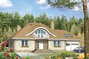  Projekt domu Walczyk (BSA1089) - projekt domu parterowego z poddaszem - Zdjęcie 1