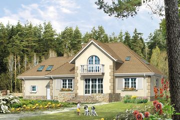  Projekt domu Walczyk (BSA1089) - projekt domu parterowego z poddaszem - Zdjęcie 2