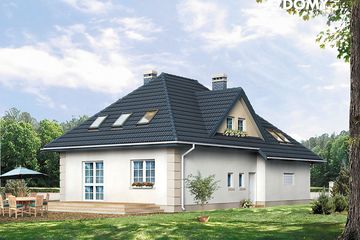  Projekt domu Viola 5 (BSA1441) - projekt domu parterowego z poddaszem - Zdjęcie 2