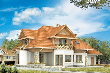  Projekt domu Orkan 2 (BSA1452) - projekt domu parterowego z poddaszem - Zdjęcie 2