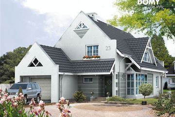  Projekt domu Frezja (BSA1524) - projekt domu parterowego z poddaszem - Zdjęcie 1