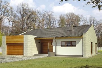  Projekt domu Daniel (WRX1045) - projekt domu parterowego - Zdjęcie 1