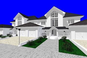  Projekt domu DOM PREZYDENTA (WBA1018) - projekt domu parterowego z poddaszem - Zdjęcie 1