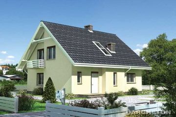  Projekt domu Antek (KRD1288) - projekt domu parterowego z poddaszem - Zdjęcie 2