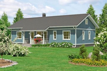  Projekt domu 119-3 (LOA1010) - projekt domu parterowego - Zdjęcie 1