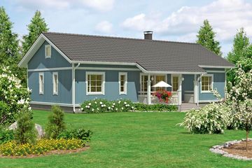  Projekt domu 119-3 (LOA1010) - projekt domu parterowego - Zdjęcie 2