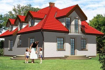  Projekt domu Ravenna (KRH1017) - projekt domu parterowego z poddaszem - Zdjęcie 1