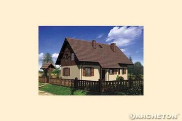  Projekt domu TATARAK (KRD1341) - projekt domu parterowego z poddaszem - Zdjęcie 2