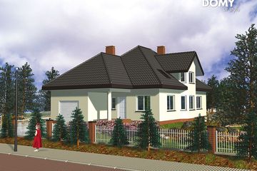  Projekt domu Viola 3 (BSA1132) - projekt domu parterowego z poddaszem - Zdjęcie 1