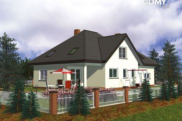  Projekt domu Viola 3 (BSA1132) - projekt domu parterowego z poddaszem - Zdjęcie 2