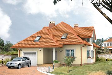  Projekt domu Viola 2 (BSA1134) - projekt domu parterowego z poddaszem - Zdjęcie 1