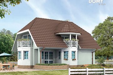  Projekt domu Koncert 2 (BSA1137) - projekt domu parterowego z poddaszem - Zdjęcie 2