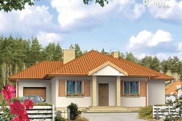  Projekt domu Fantazja (BSA1103) - projekt domu parterowego - Zdjęcie 1