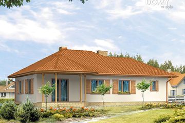  Projekt domu Fantazja (BSA1103) - projekt domu parterowego - Zdjęcie 2