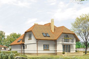  Projekt domu Sonata 3 (BSA1145) - projekt domu parterowego z poddaszem - Zdjęcie 2