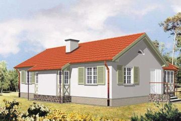  Projekt domu ARIEL (KSA1002) - projekt domu parterowego - Zdjęcie 2
