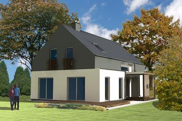  Projekt domu House 06 (WRG1031) - projekt domu parterowego z poddaszem - Zdjęcie 2