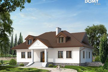  Projekt domu Arras (BSA1590) - projekt domu parterowego z poddaszem - Zdjęcie 1