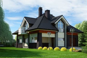  Projekt domu Tallasea (KRW1001) - projekt domu parterowego z poddaszem - Zdjęcie 2