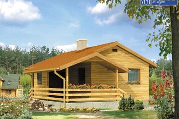  Projekt domu Best 3 dr-S (duplikat) (BSA1603) - projekt domu parterowego - Zdjęcie 2