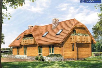  Projekt domu Jowisz dr-S (duplikat) (BSA1626) - projekt domu parterowego - Zdjęcie 2