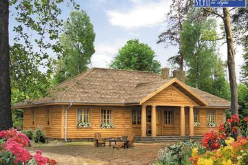  Projekt domu Polana 2 dr-S (duplikat) (BSA1639) - projekt domu parterowego - Zdjęcie 2