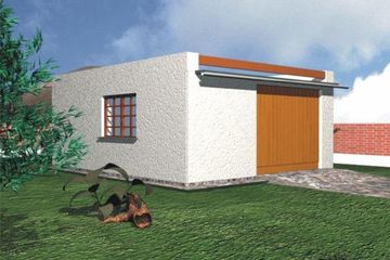  Projekt garażu BR 057 (KRG1051) - projekt garażu parterowego - Zdjęcie 2