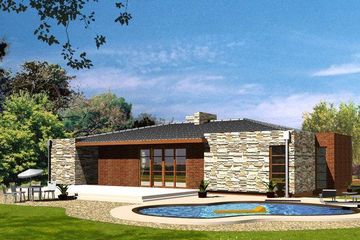  Projekt domu SIERRA (WRD1024) - projekt domu parterowego - Zdjęcie 1