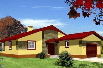  Projekt domu ANASTAZJA (WRD1030) - projekt domu parterowego - Zdjęcie 1