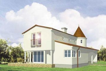  Projekt domu PIAST (KSA1048) - projekt domu z pełnym piętrem - Zdjęcie 2